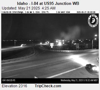 Idaho - I-84 at US95 Junction WB
